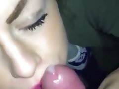 Cum in mouth, Facial