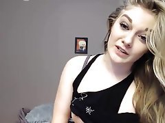 Amatriçe, Blonde, Masturber, Webcam