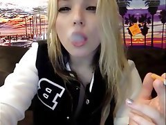 Masturber, Blonde, Webcam